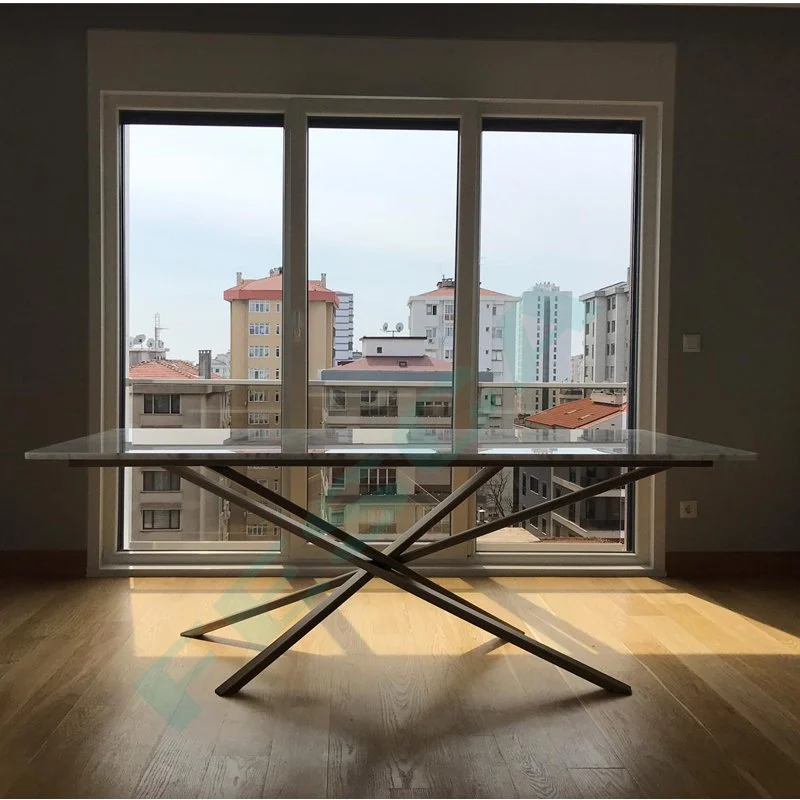 Snowy Marble Dining Table